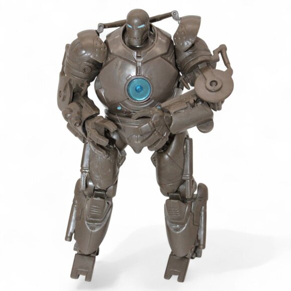 2008 Iron Man Movie Iron Monger Blue Action Figure Marvel Hasbro Loose 6" - Picture 1 of 6